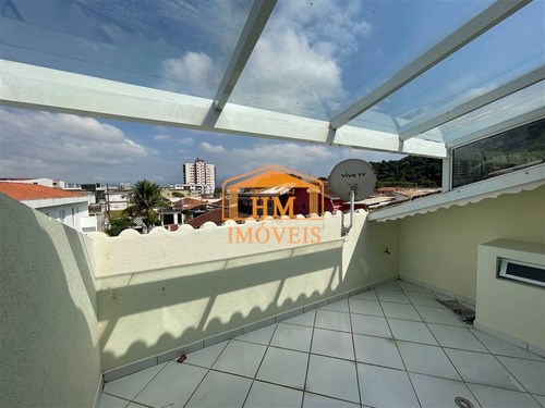 Imagem 5 de 30 de Sobrado De Condomínio Triplex No Canto Do Forte - Praia Grande - Hm3464
