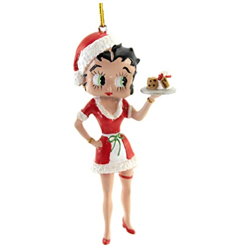 Adorno De Betty Boop Santa Betty Leche Y Galletas Bb220...