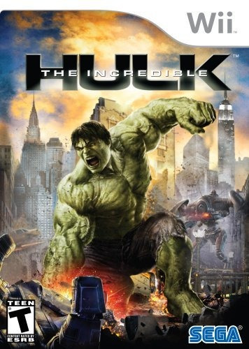 Jogo Lacrado Midia Fisica The Incredible Hulk Nintendo Wii