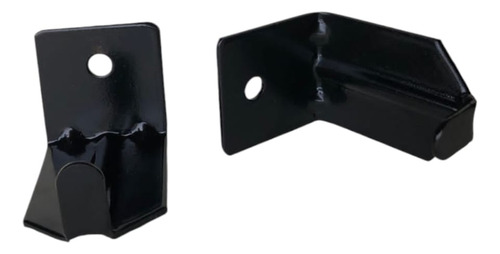 Base Gancho Soporte De Pared Extintor 100 Pza Negro 4 A 9 Kg