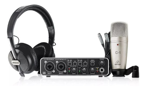 Kit Grabacion Uphoria Studio Pro Behringer Auriculares