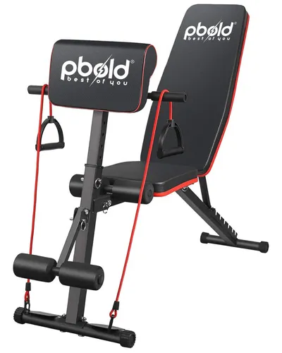 Banco Multifuncional Para Entrenamiento De Pesas Pecho Plano Ejercicios Reclinable Inclinado Declinable Fitness Predicador Bíceps Banca Mancuernas Abdomen Pbold