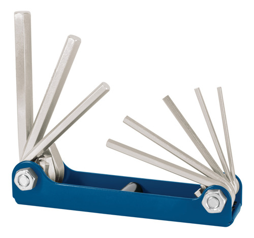 Juego De 8 Llaves Allen Tipo Navaja All-8m, Truper 15555