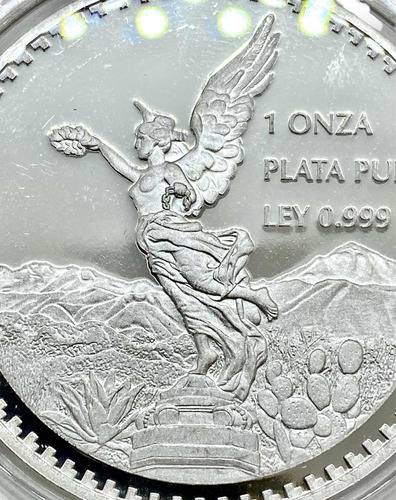 Medalla De Plata 1 Onza Conmemorando A Empresa Huawei Mexico (Usado)