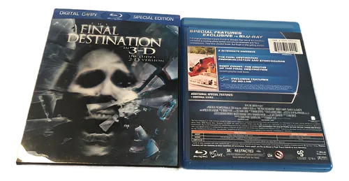 Blu-ray 3 D - Dvd The Final Destination 4 - Destino Final 4 (Usado)
