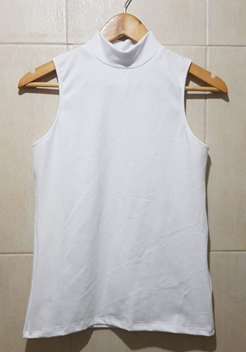 Algodón - Musculosa Cuello Alto Xs Al Xl 