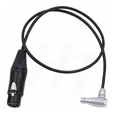 Cable Audio Microfono Xlr 3 Pin Angulo Recto 6 Para Arri