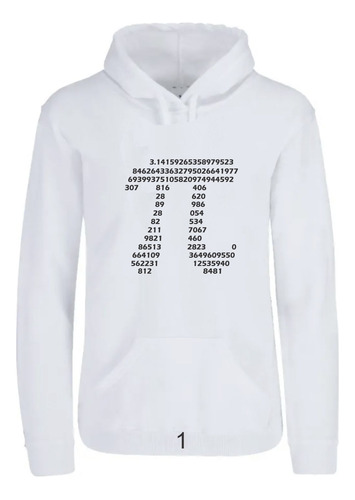 Sudadera Pi Símbolos Matemáticos Para Niño Y Niña