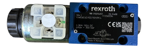 Válvula Rexroth R 900934857 Fd:24w08