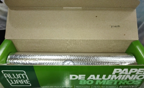Papel Aluminio Rollo 80 Mts / Alcasa Foil Disponible