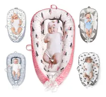 Comprar Nido Colecho Para Bebés Cuna Portátil Cama Con Almohadas