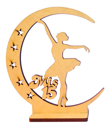 15 Centros De Mesa Luna Bailarina Ballet 15 Años Oferta !
