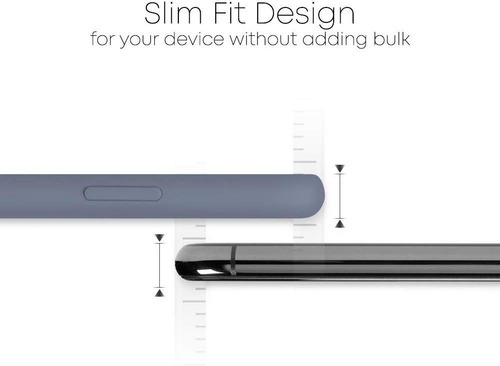 Imagen 2 de 5 de Funda Anticaida Silicon Y Microfibra Antirayones Para iPhone