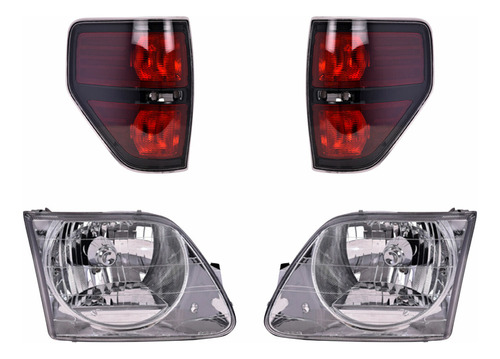 Faros Y Calaveras 4 Pzas Depo F-150 Ford 2009