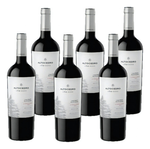 Vino Altocedro Año Cero Cabernet Sauvignon Caja X 6 Un