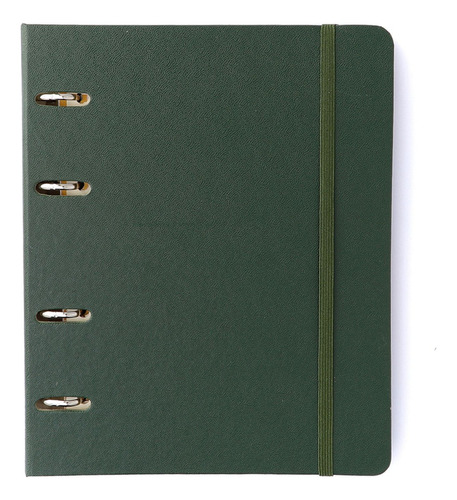 Caderno Criativo Argolado/fichário Office Duo Clássica A5 Verde Oliva Cicero