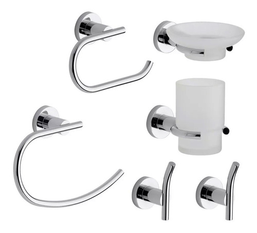 Set Accesorios Fv 179.06/39 Libby Kit 6 Piezas Baño