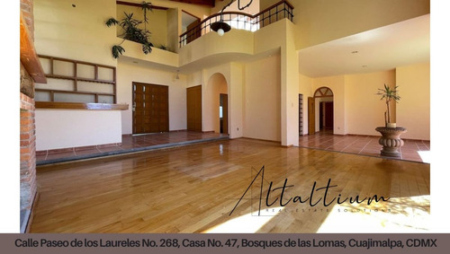 Casa En Venta Calle Paseo De Los Laureles No. 268, Casa No. 47, Bosques De Las Lomas, Cuajimalpa, Cdmx. Vg5-di