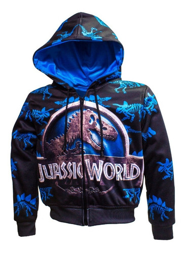 Chaqueta De Jurassic Azul 