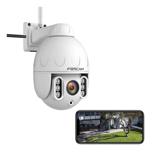 Camara De Seguridad Para Exteriores Foscam Sd4 2k, Wifi Ptz