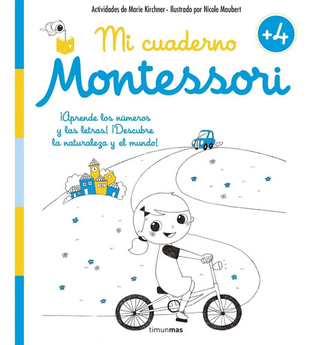 Pack Mi Cuaderno Montessori 3, 4, 5 Y 6 Años (4 Titulos)