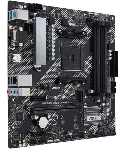 Tarjeta Madre Asus Prime A520m-a Ii/csm Ddr4 Pci-e Hdmi Am4