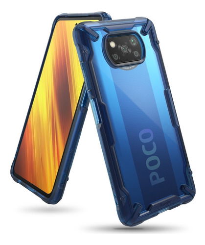 Imagen 1 de 4 de Funda Para Xiaomi Poco X3 Nfc & Poco X3 Pro Ringke Fusion X