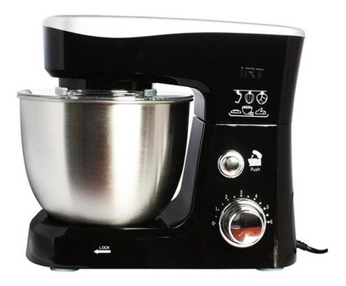 Imagen 2 de 3 de Batidora de pie IRT Retro BP700 negra 50 Hz x 60 Hz 220 V - 240 V
