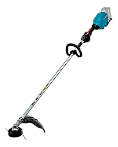 Rocadeira Makita A Bateria 40v Xgt Corte De Grama E Mato Azul-petróleo