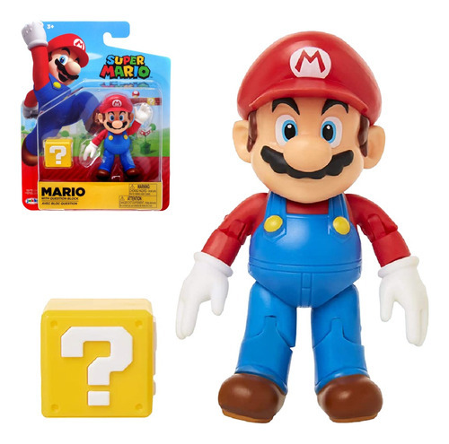 Jakks Nintendo Supermario Wawe 16 Mario With Question Block