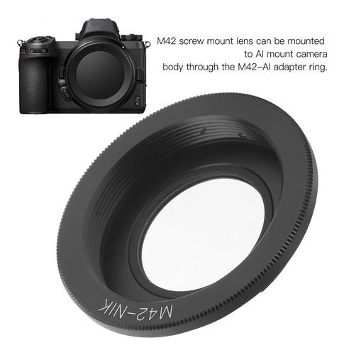 Imagen 8 de 10 de Anillo Adaptador De Lente M42ai Para Tornillo M42 Para Nikon