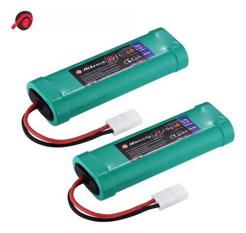 2 X 7.2v 3000mah Nimh Recargable Rc Batería Para Coche Rc Ca