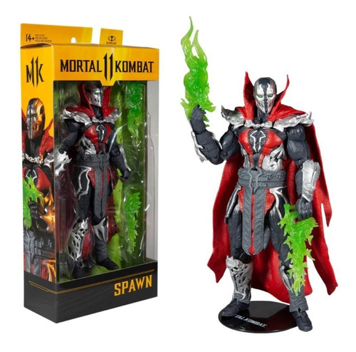 Muñeco Colección Mortal Kombat 11 Spawn Articulada 18cm Orig