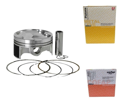 Kit Pistão Aneis Metal Leve Cg Titan 125 02 08 56,75 (0,25)