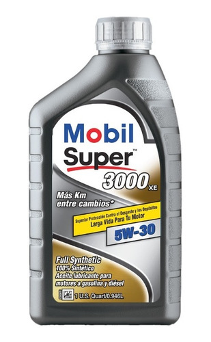 Mobil Super 3000 5w30 - 1/4 Galón