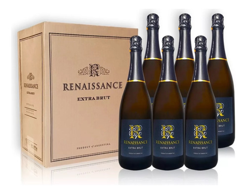 Champagne Renaissance Extra Brut Kit X6u 750ml Mendoza