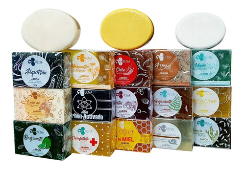 Jabones Artesanales Mayoreo 30pz Surtido A Escoger Bena