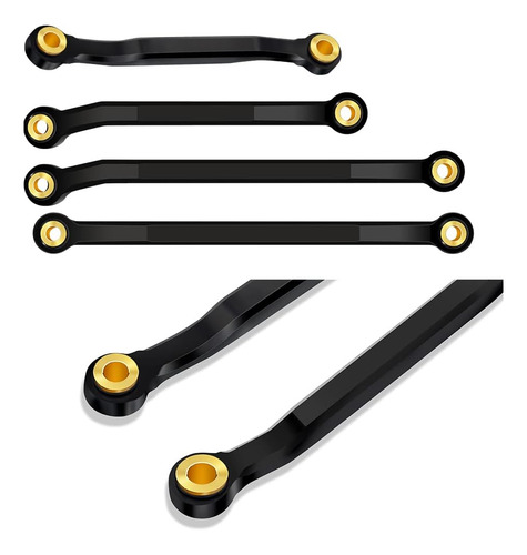 Para 1/18 Trx4m Enlaces De Chasis De Aluminio De Alto Espaci