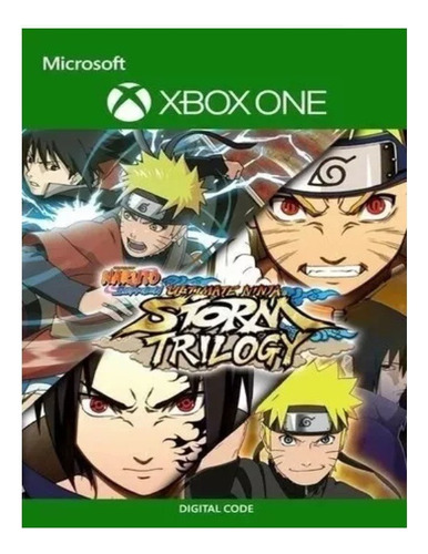 Naruto Shippuden Ult Ninja Storm Trilogy - Código 25 Dígitos