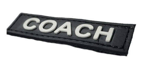 Parche Pvc Coach Con Velcro Cierre Magico 