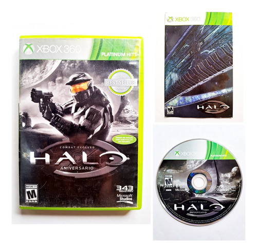 Halo Aniversario Xbox 360 - Subtitulado En Español (Reacondicionado)