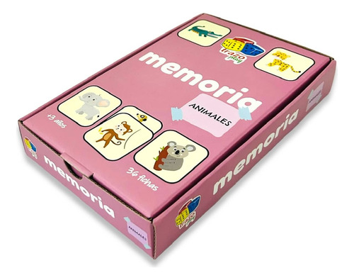 Combo Juegos De Caja Para Niños: Opuestos + Memoria A Elegir