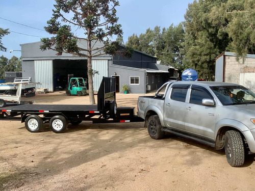Imagen 10 de 17 de Trailer Para Pallet O Cajones 3.500kg Doble Eje Nuevos