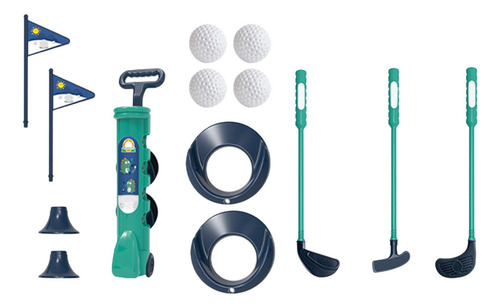 Jogo De Jogo De Prática De Golfe Infantil Verde