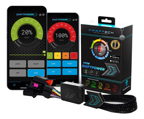 Modulo Chip Gas Pedal Delay Shiftpower Eco Race Bluetooth