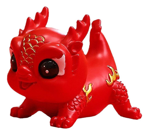 Figurita De Dragón De Año Nuevo Chino, Decoración Del *