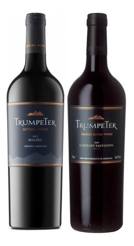 Vino Trumpeter Malbec + Cabernet Sauvignon Rutini Wines 