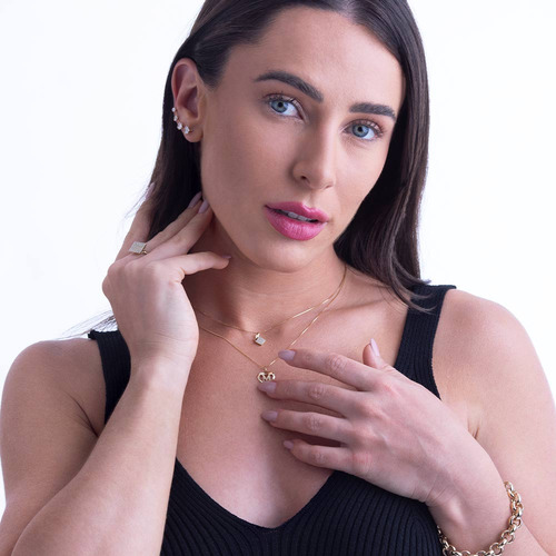 Anel PavĂȘ Quadrado Em Ouro 18k Com 40,5 Pontos De Diamante A