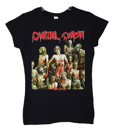 Polera Mujer Cannibal Corpse The Bleeding 2 Metal Abominatro