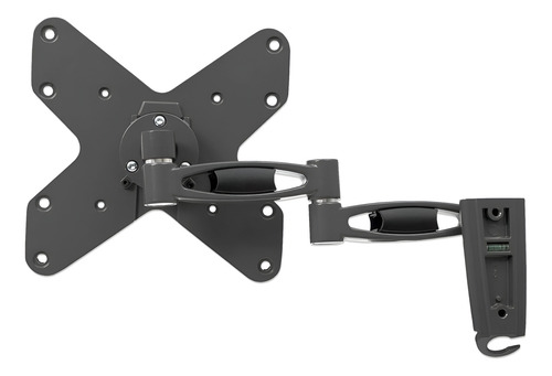 Soporte De Pared Manhattan Para Pantalla De 23'' A 43'' 20kg Negro